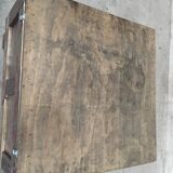 Coffee table industrial boot