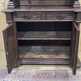 2-part Renaissance oak sideboard, 19th century work
