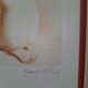 Drawing in technic of sanguine signed Jean Vyboud