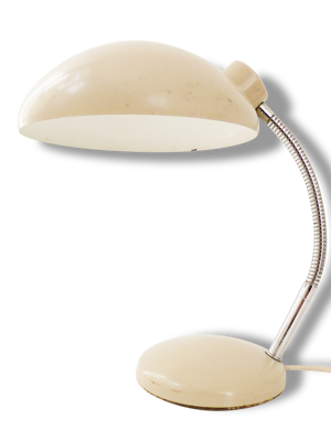 Lampe de bureau soucoupe beige