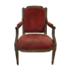 Fauteuil plat époque Louis XVI