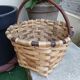 Panier ancien à champignons