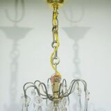 Lustre 5 lumières cristal
