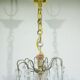 5-light crystal chandelier