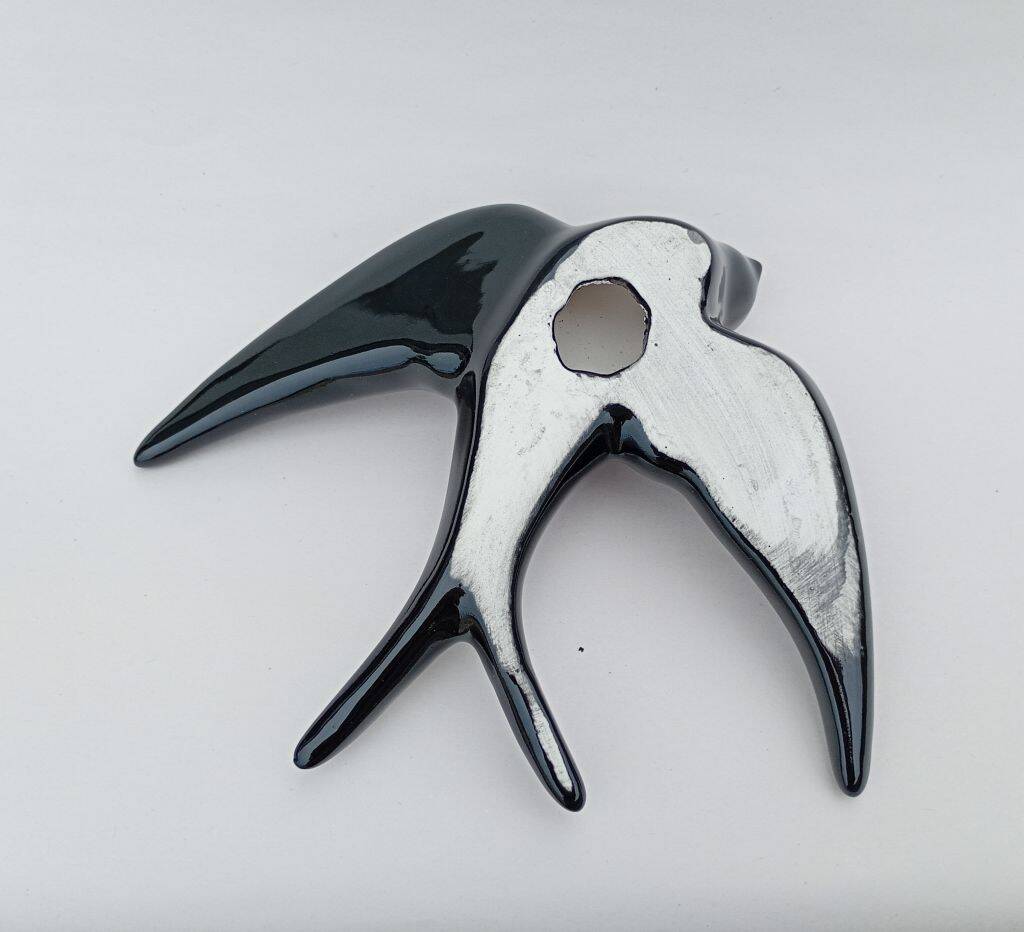 Black Swallow Handcrafted Decor
