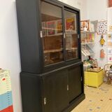 Window cabinet two black body