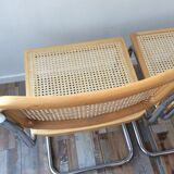 Pair of chairs Marcel Breuer Cesca B32