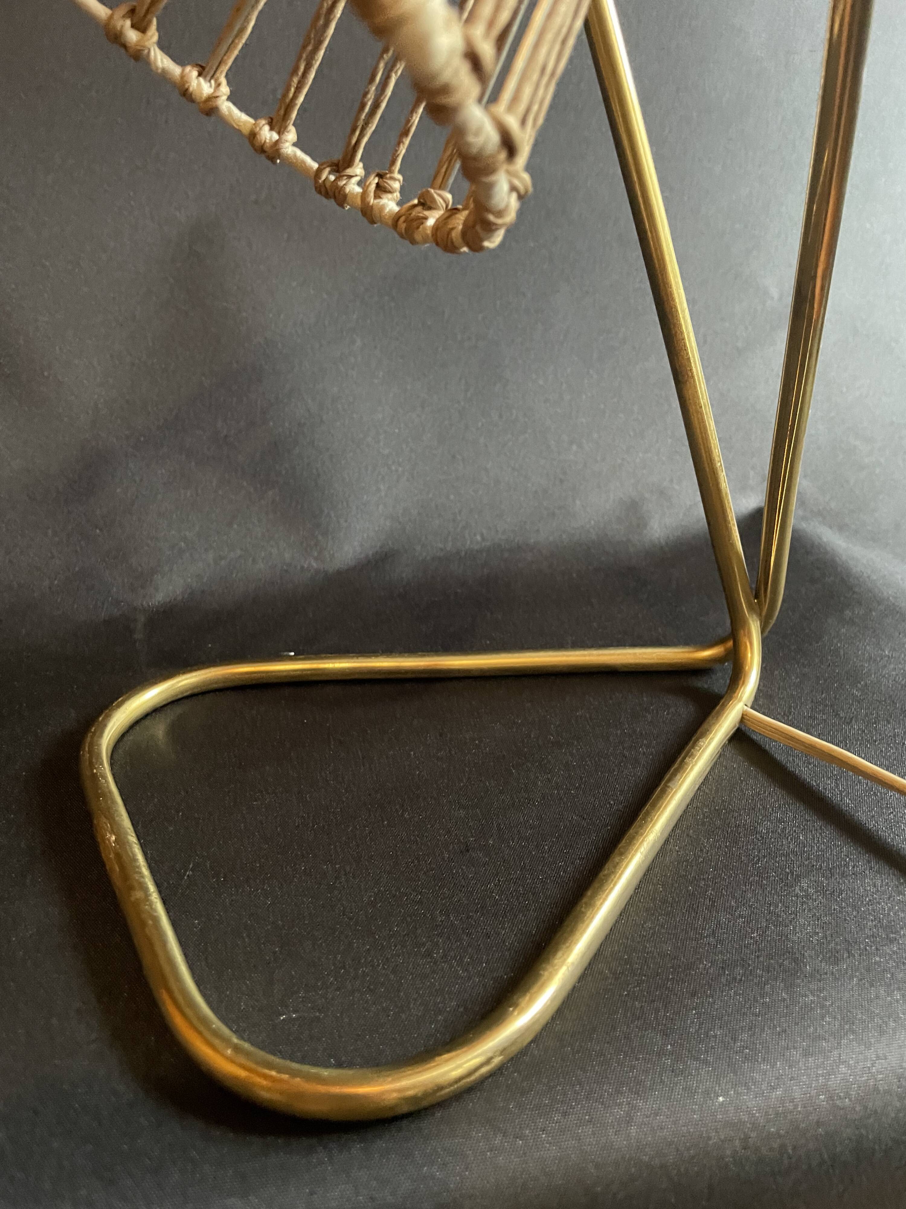 Table lamp by Rupert Nikoll, Vienna, 1960.