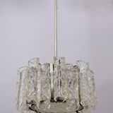 Carlo Nason Postmodern Italian Murano Glass Chandelier for Mazzega, 1970s