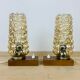 Paire de lampes chevets par Helena Tynell bubble pour Limburg