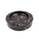 Sergio Asti, red Levanto marble ashtray bowl, UP&UP Carrara Italy, 1970s