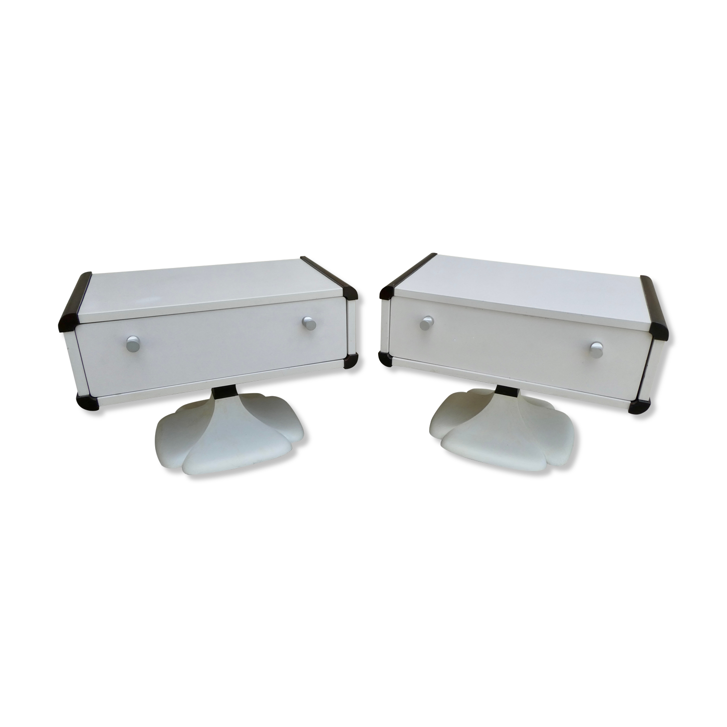 Pair of Gautier bedside tables 60s