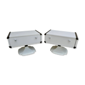 Pair of Gautier bedside tables 60s
