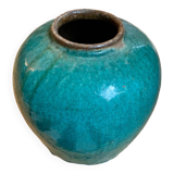 Enamelled vase