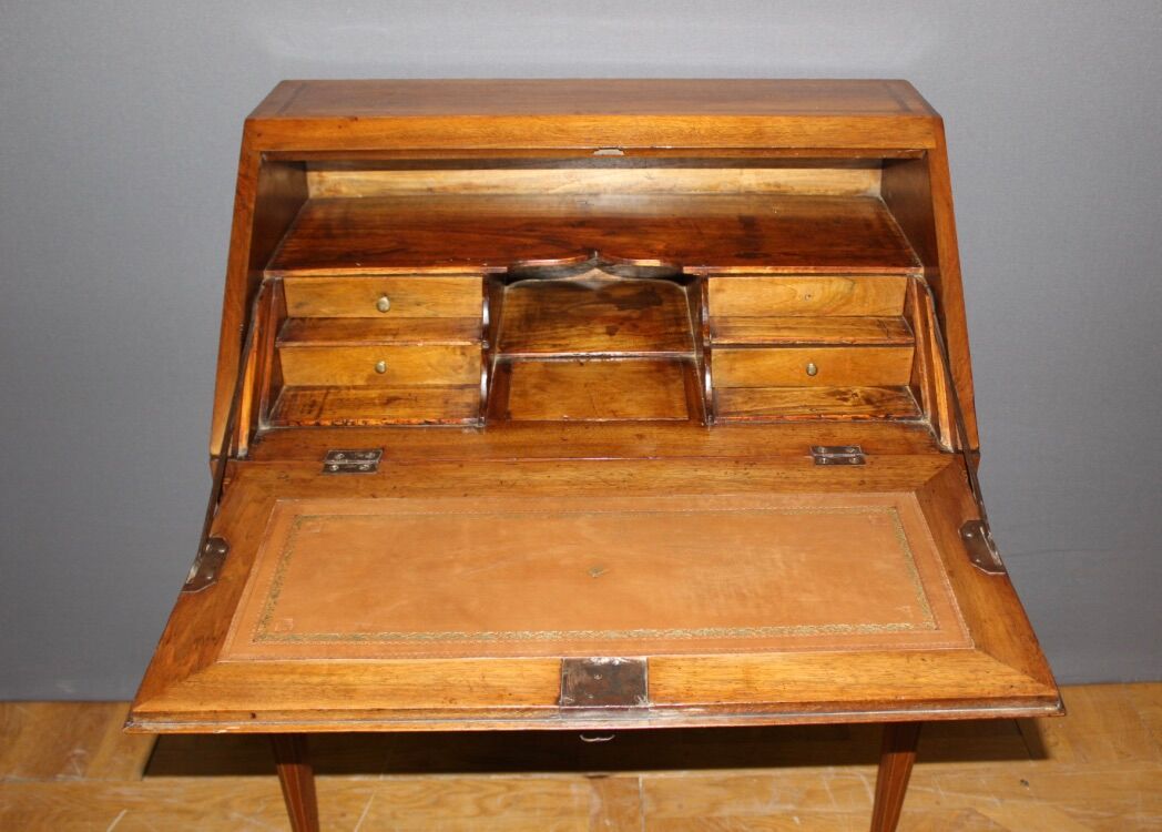 Louis XVI period slant-front desk