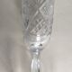 Baccarat crystal champagne service