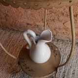 Metal and porcelain hairdresser