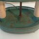 Painted metal hot water bottle lamp