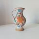 Vintage hand-painted handled vase