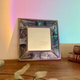 Stained glass mirror