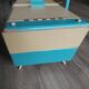 Vintage sewing box painted wood