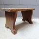 Oak stool