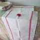 3 old mixed-breed tea towels