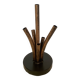 Metal and copper flower pick