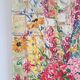 Tableau Bouquet de Fleurs par Azéma Billa