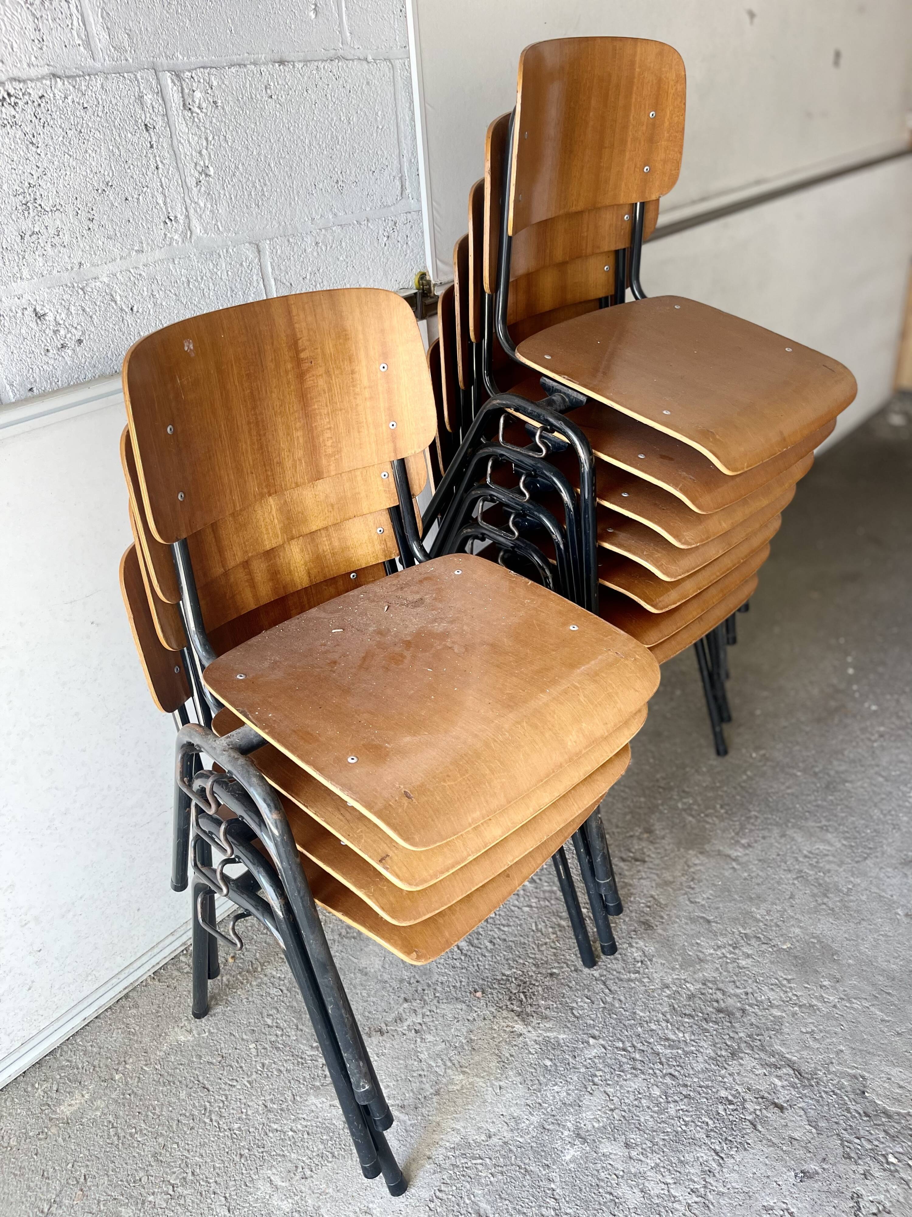 Vintage school chair Marko Miel