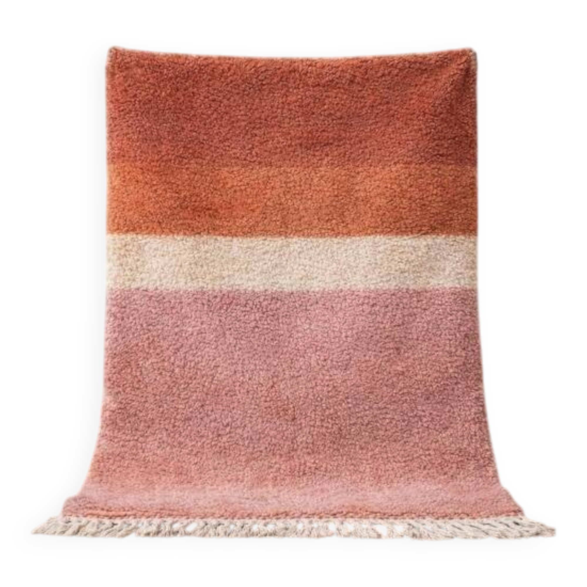 Traditional handmade pure wool Berber rug size 150/250 cm