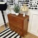 Commode vintage pieds fuseaux