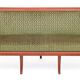 Velvet bench seat