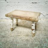 Small wooden stool / footrest