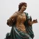 French 18th Century Religious Statue of the Virgin Mary on a cloud