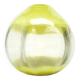 Optical vase, pressed glass, design by J. Drost, HSG Ząbkowice, Poland, 1970s