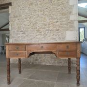 Antique solid wood desk