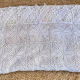 Old cotton bed throw