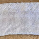 Old cotton bed throw