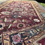 Indo-Persian carpet Agra 19th - 303x138cm