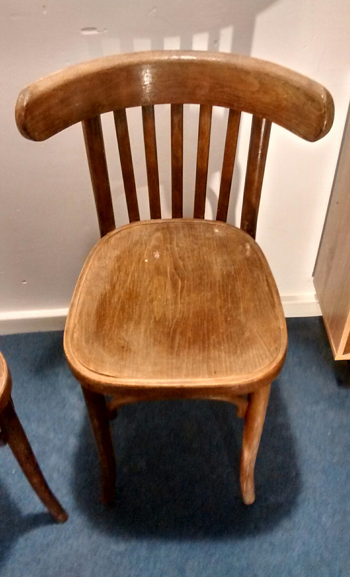 Pair of bistro chairs