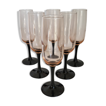Lot de 6 flûtes à Champagne luminarc