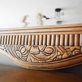 Miroir bois art déco