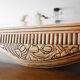 Wood Art Deco mirror