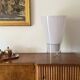 Monumental floor / table Glass Table Lamp, Selenova Italy, 1970s