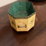 Painted sheet metal planter Napoleon lll