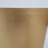 Vintage gold metal basket 1960