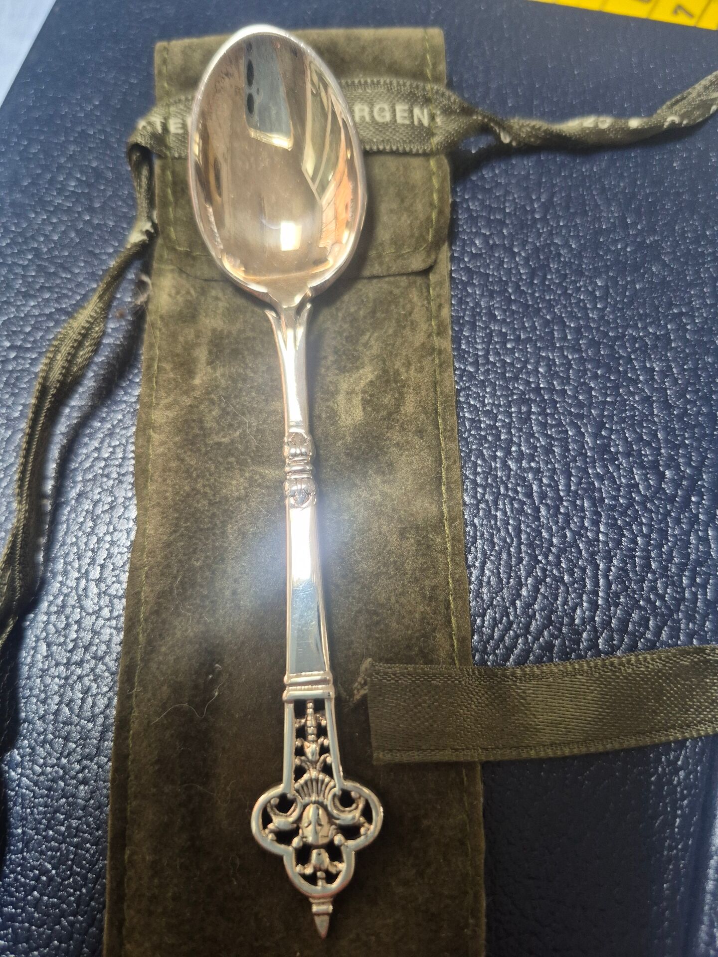 Christofle solid silver teaspoon
