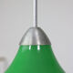 Italian mid-century green glass pendant lamp