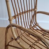Fauteuil rotin enfant